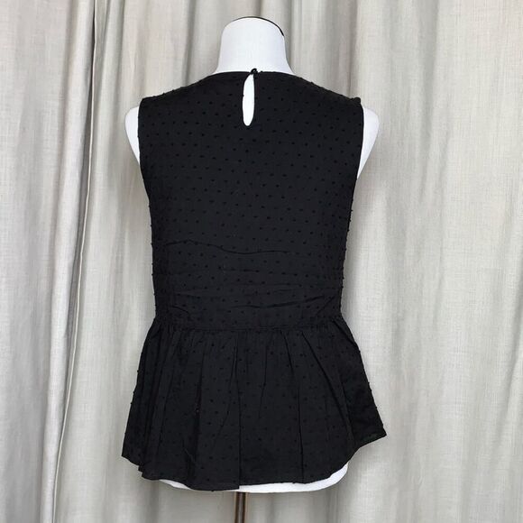 Time & Tru Floral Embroidered Ruffle Top - Picture 4 of 7